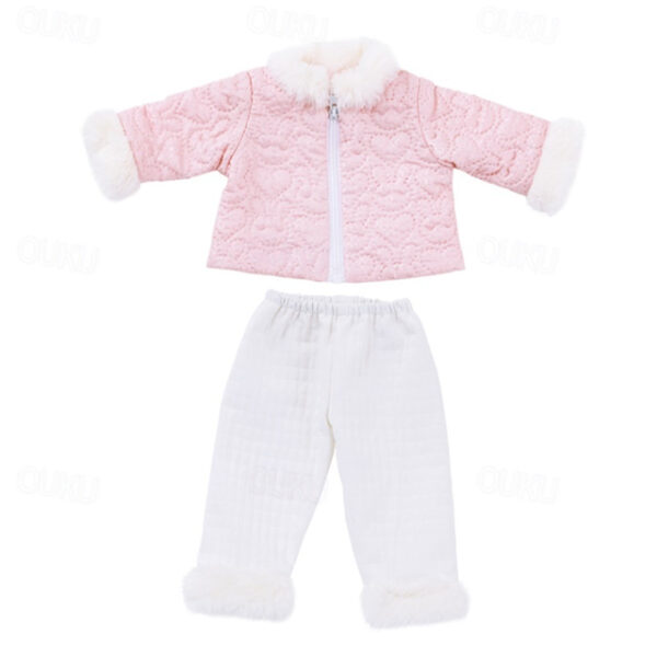 18 Inch Doll Clothes and Accessories Winter Doll Outfits Set Coat Trousers for 18 Inch Doll Girls Gifts(WITHOUT DOLL) 2025 - US $38.99