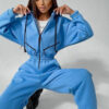 Women's Active Streetwear Tracksuit Pants Sets Long Sleeve Hooded Solid Color Casual Weekend Black White Pink Fall & Winter Regular Fit 2025 - US $40.