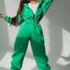 Women's Active Streetwear Tracksuit Pants Sets Long Sleeve Hooded Solid Color Casual Weekend Black White Pink Fall & Winter Regular Fit 2025 - US $40.
